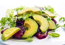 Avocado and Beetroot