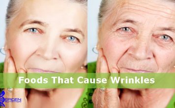 Foods that cause wrinkles